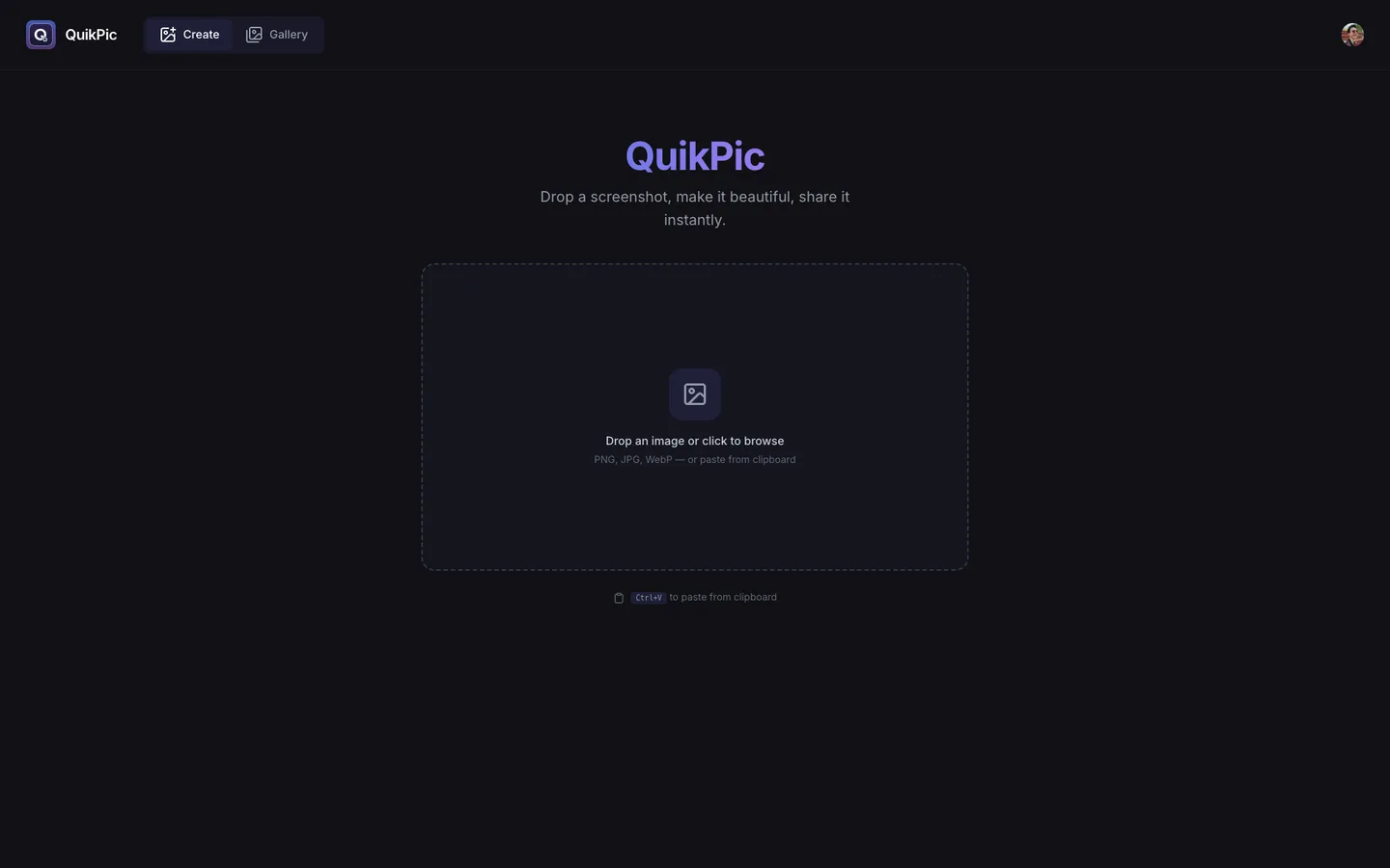 QuikPic preview
